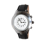 Talking & Tactile Watch With Leather Strap Saksham