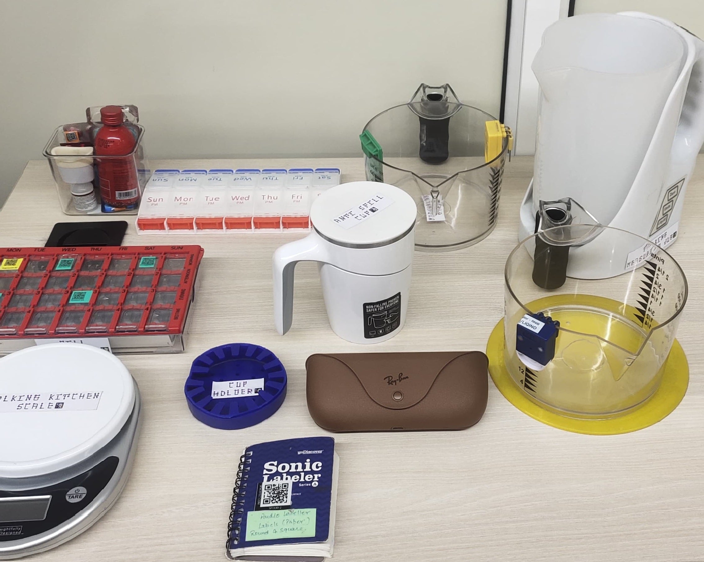 Smart Home Gadgets - Talking Weighing Scale, Thermometer , Medicine Pill etc