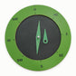 Turn-ado green compass direction ring with N, NE, E, SE, S, SW, W and NW labels and movable green pointers