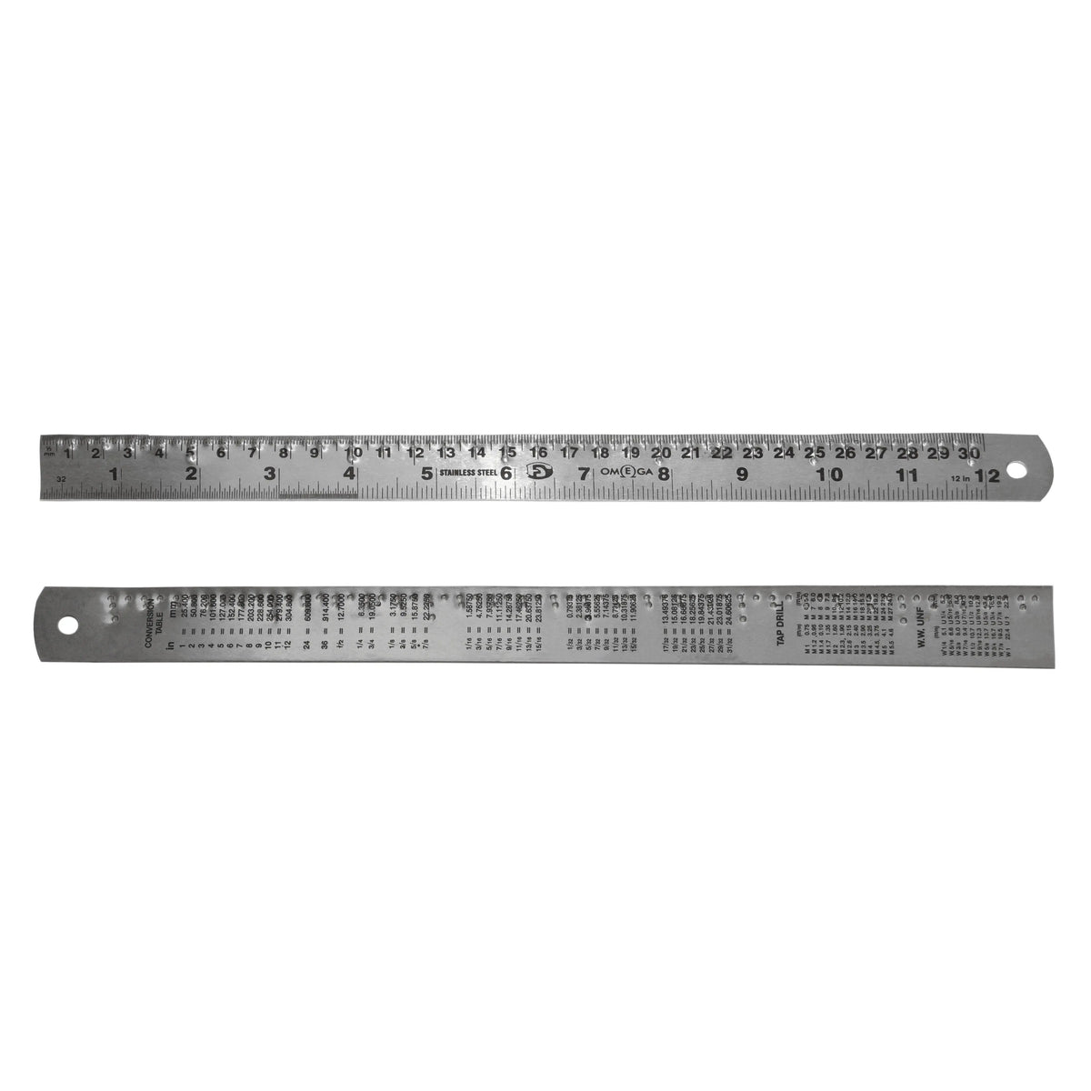 12 Inch Steel Ruler Scale 12 inches (Steel) - Saksham Life