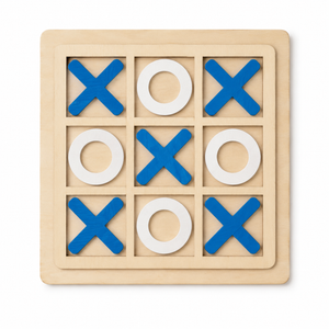 Medium tactile Tic Tac Toe board and pieces – image 1 of 4