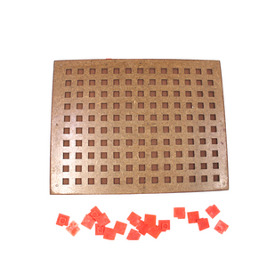 Scrabble Board With Coins From NIVH