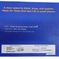 Back cover of Bold Lines Sketchpad showing 10 by 14 inch page size, thick drawing paper and anti-glare surface specifications