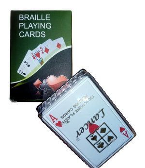Braille Playing Card