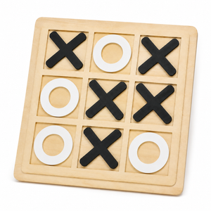 Large tactile Tic Tac Toe board and pieces – image 1 of 4