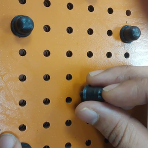 Premium Peg Board Game for Visually Impaired | Tactile Cognitive Skill & Memory Development Tool