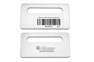 Signature Guide – Steel Signature Writing Aid for Visually Impaired | Pocket Size Signing Template