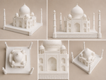 Taj Mahal 3D tactile model – image 1 of 2