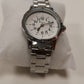 Silver dial Braille Watch For Ladies With Chain Strap