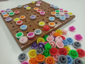 Braille Sudoku Board for Blind and Visually Impaired Users