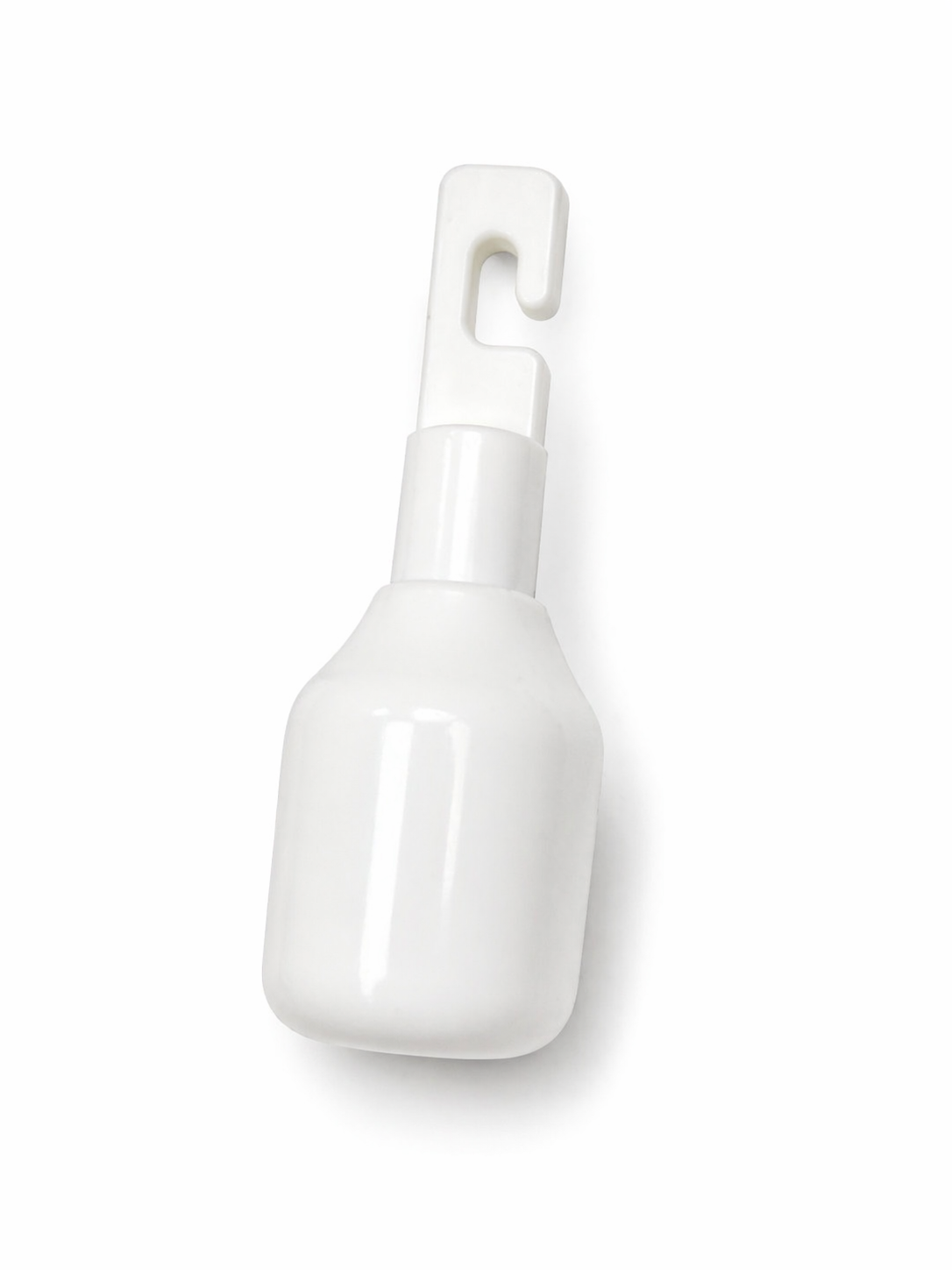 White cane rubber grip close-up — ergonomic handle for blind users India