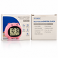 Packaging for DT-1602-E multi-function talking digital clock listing alarm, snooze, 12 and 24 hour time, temperature, LCD backlight, date and touch sensing