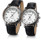 Talking Silver Wrist Watch With Leather Strap — For Blind & Visually Impaired | Saksham