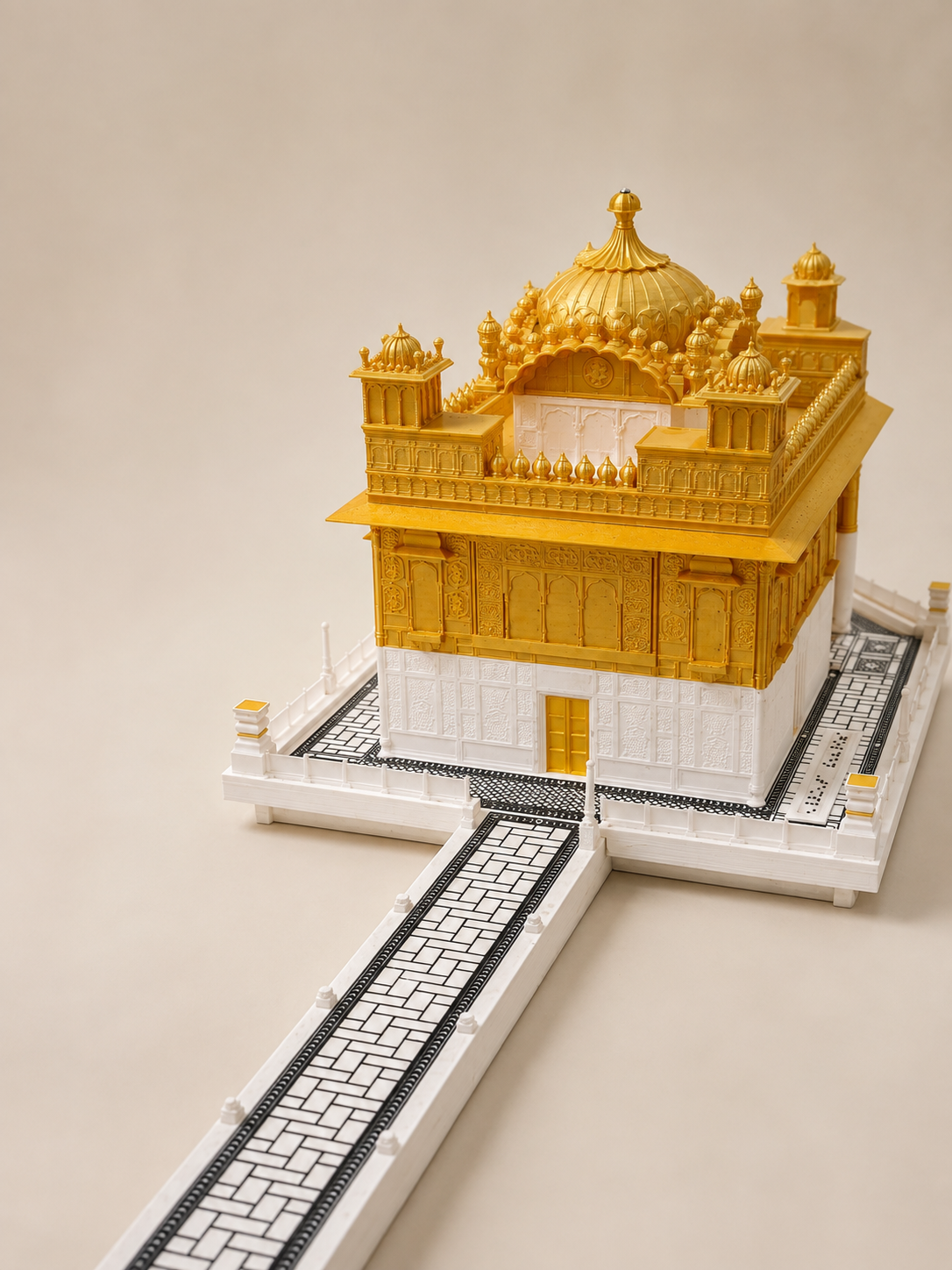 Golden Temple 3D tactile model – image 1 of 5