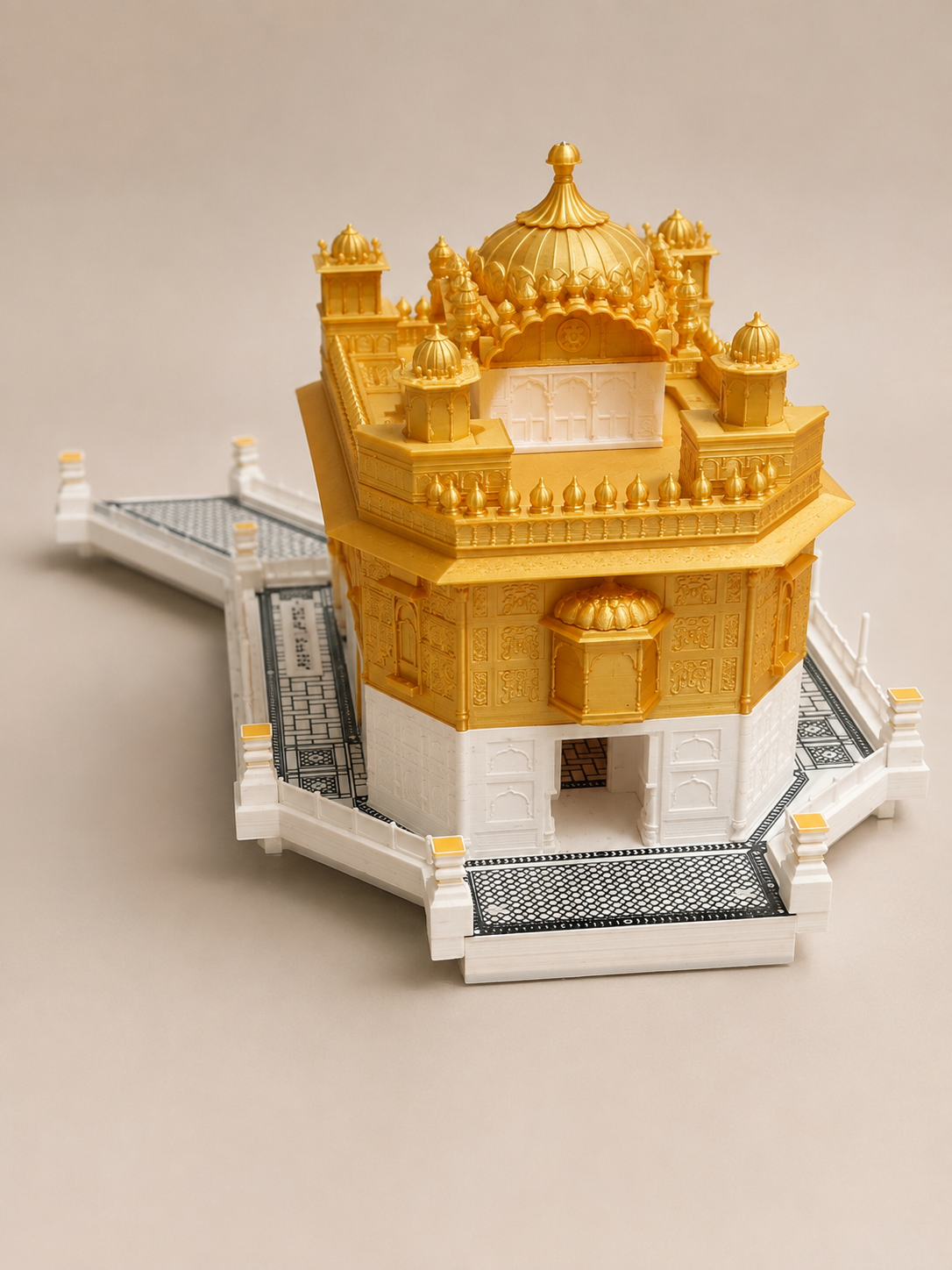 Golden Temple 3D tactile model – image 2 of 5