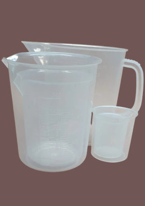 Plastic Measuring Jugs and Beaker Set Saksham