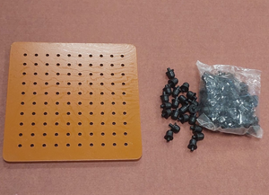 Premium Peg Board Game for Visually Impaired | Tactile Cognitive Skill & Memory Development Tool, product image 3 of 3